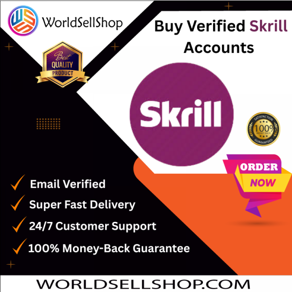 Buy Verified Skrill Accounts