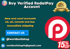 Buy Verified RedotPay Accounts